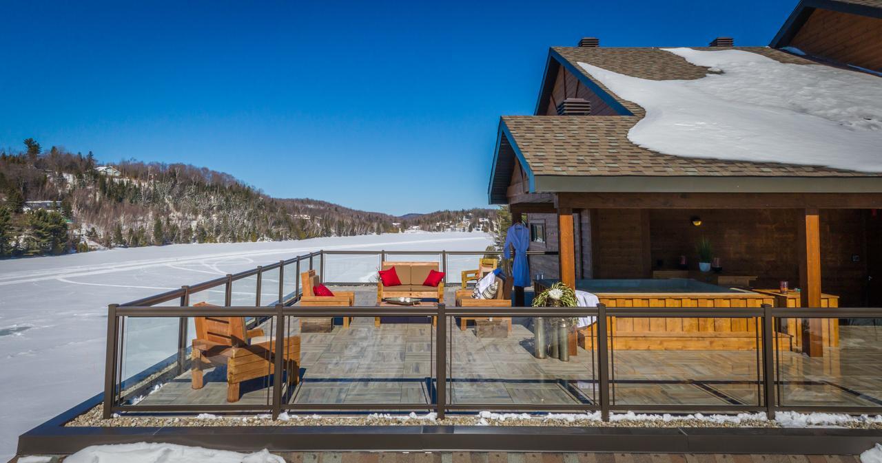 Le Viking Resort Sainte-Marguerite-du-Lac-Masson Buitenkant foto